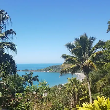 Casa Com Linda Vista Para O Mar Para Amantes Da Natureza Ubatuba Exterior photo